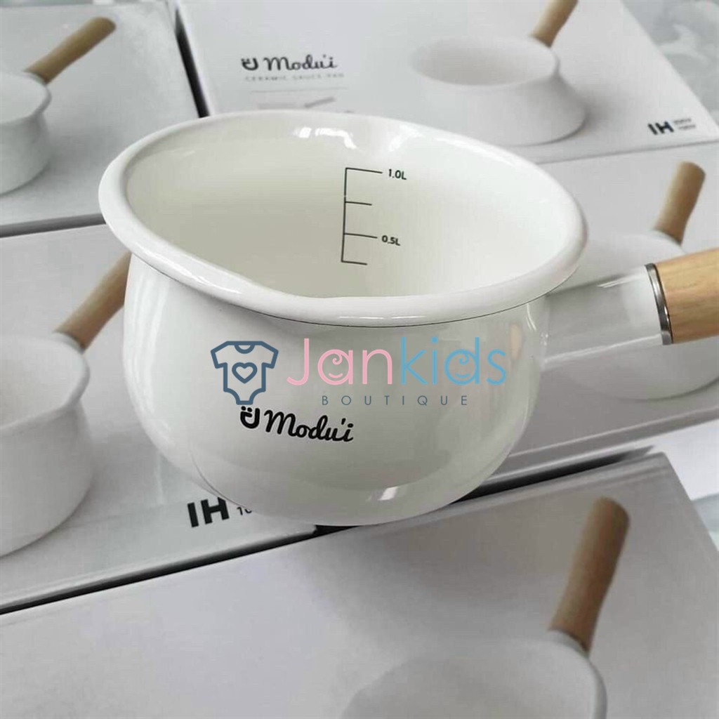 Nồi sử MODUI - nồi nấu cháo, nấu bột ăn dặm cho bé phòng cách Hàn Quốc siêu xinh
