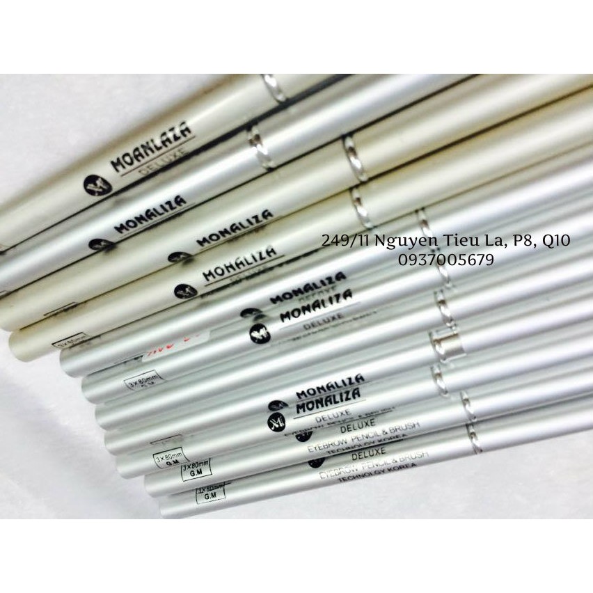 CHÌ KẺ MÀY MONALIZA DELUXE EYEBROW PENCIL &amp; BRUSH