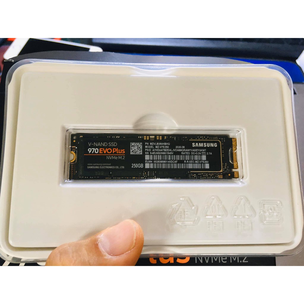 Ổ cứng SSD Samsung 250GB 970 EVO Plus M2 - PCle NVMe 2280 | BigBuy360 - bigbuy360.vn
