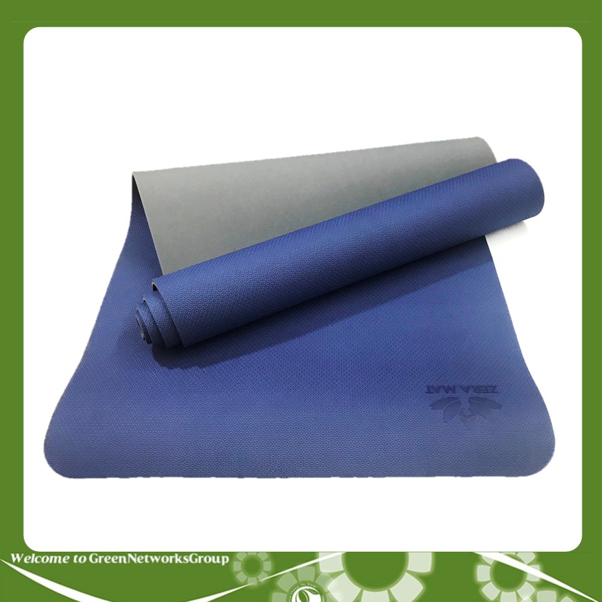 Thảm tập Yoga TPE cao cấp Zera 6mm 2 lớp + Tặng túi đựng thảm