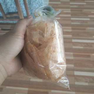 Bánh tráng muối nhuyễn, tỏi phi, hành phi
