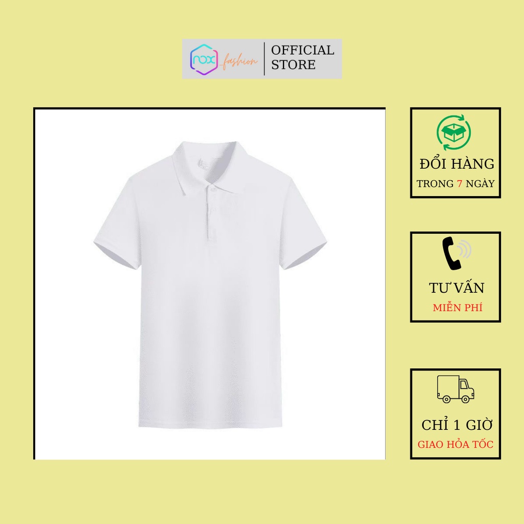 Áo Polo nam vải Cotton cá sấu cao cấp xuất xịn dệt bo dày dặn chuẩn form áo thun cổ bẻ tay ngắn khỏe khoắn thanh lịch | BigBuy360 - bigbuy360.vn