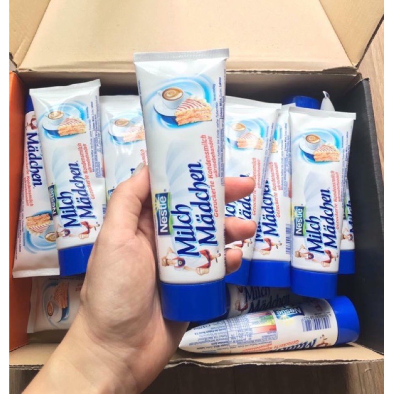 Sữa đặc nguyên kem có đường NESTLE MILCH MÄDCHEN 170g (Đức)