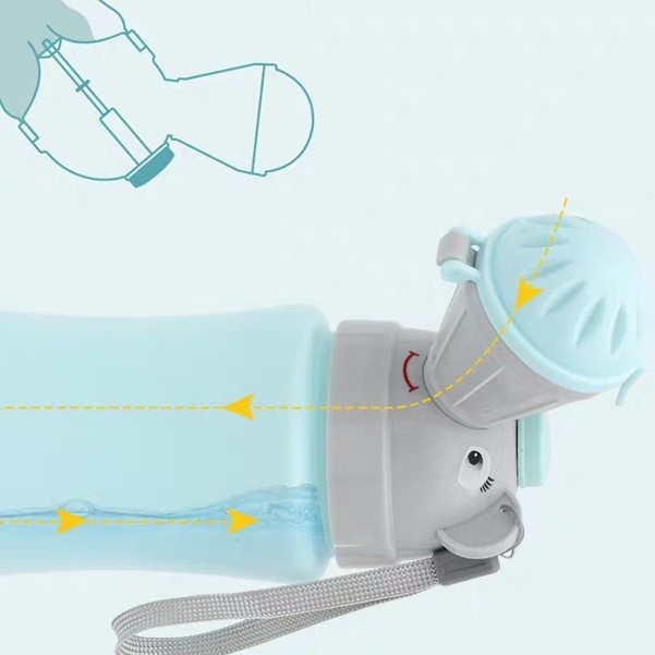 Cốc Tiểu Bé Trai Bé Gái Bình Tiểu Khẩn Cấp Khi Đi Xe Du Lịch Nơi Công Cộng