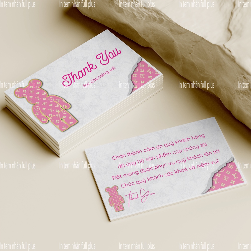 [ GIÁ GỐC TẬN XƯỞNG ] Card visit card cảm ơn khách hàng - thank you card rẻ đẹp