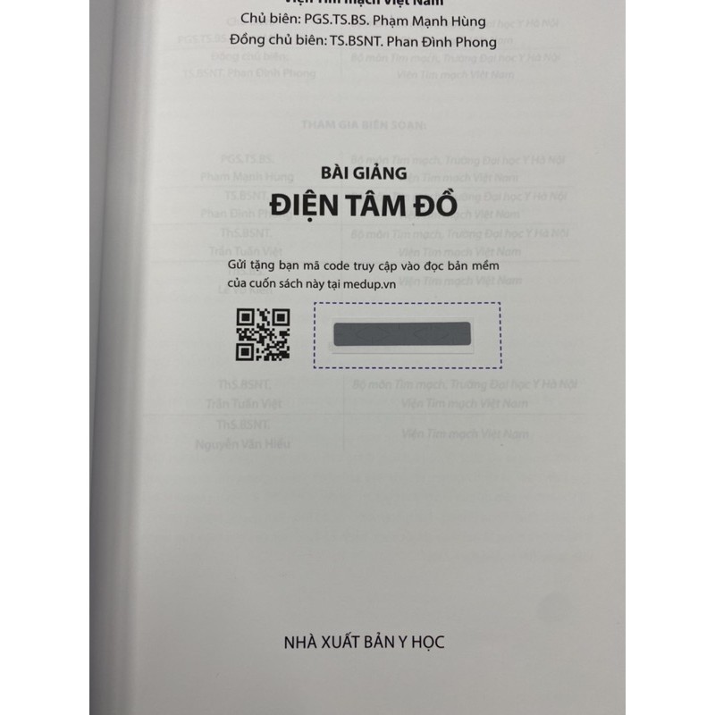 Sách - Bài giảng điện tâm đồ 2023