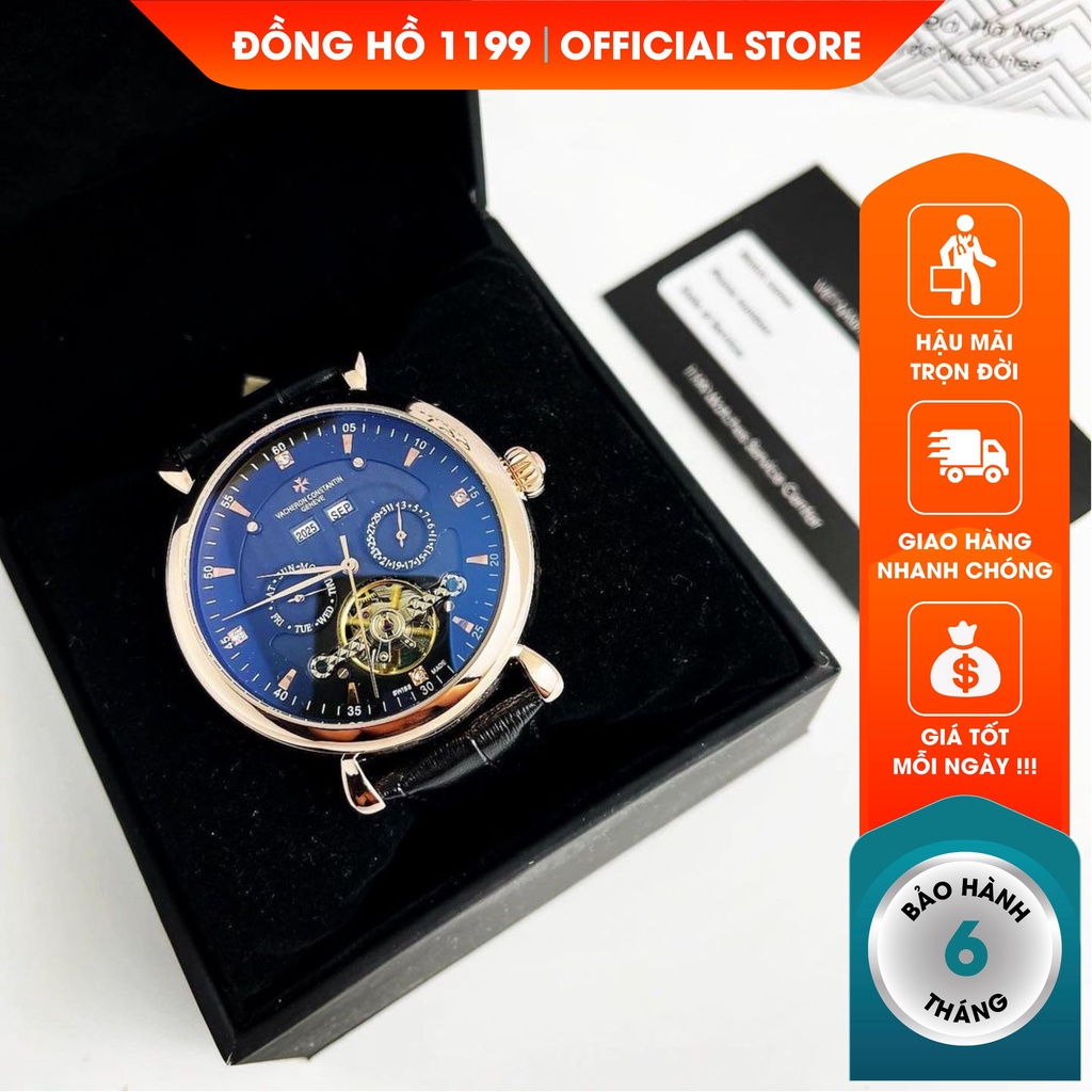 [QUÀ TẶNG] Đồng hồ cơ - Đồng Hồ Dây Da Bền Bỉ Tinh Tế Sang Trọng Bậc Nhất Bảo Hành 6 Tháng 2305.FV - 1199 Watches | BigBuy360 - bigbuy360.vn