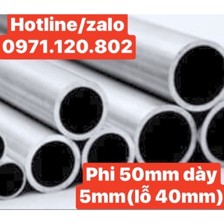 Nhôm ống A6061 D50mm dày 5mm (lỗ 40mm) dài 1m
