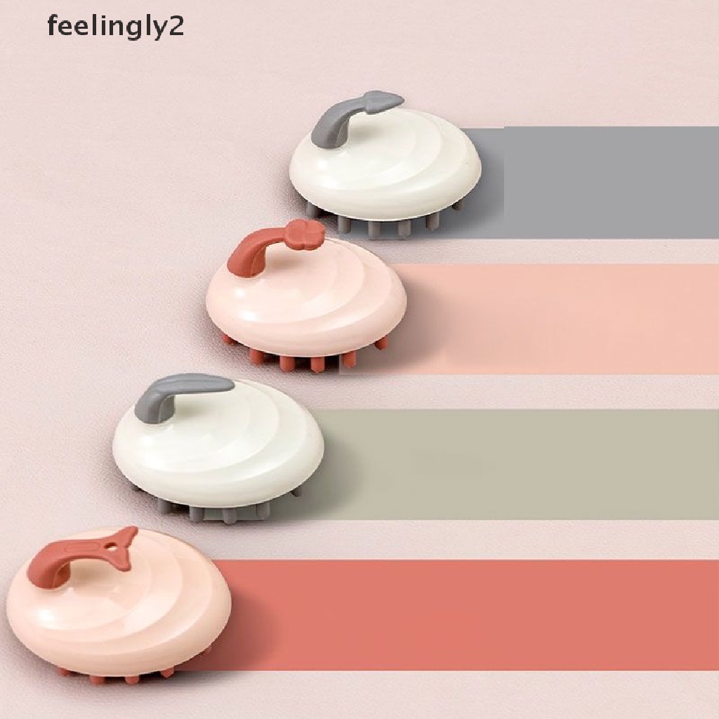 1 Lược Silicone Mát Xa Da Đầu Chống Ngứa Khi Tắm