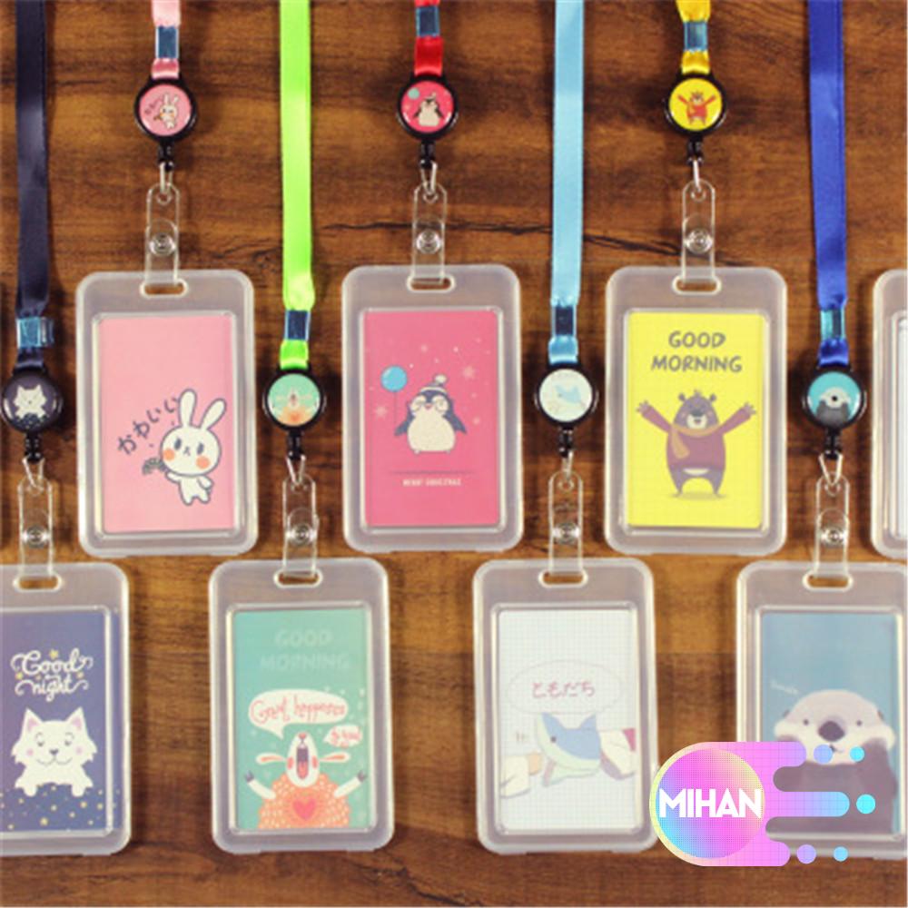 Bao đựng thẻ họa tiết hoạt hình dễ thương đa năng tiện lợi