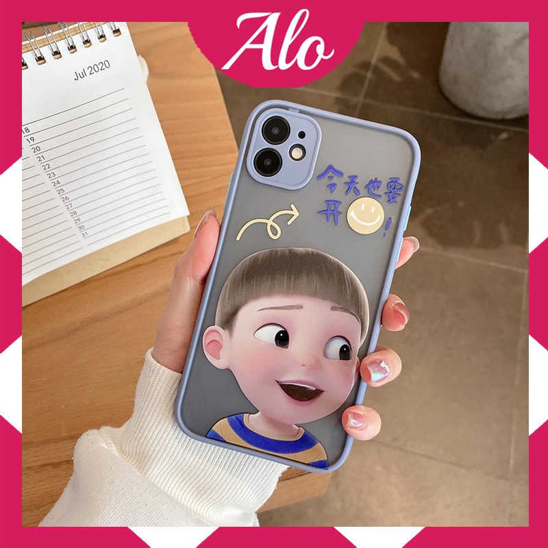 Ốp lưng iphone bảo vệ camera I'm Ok con trai  6/6s/7/8/plus/x/xs/xr/xs max/11/pro/pro max/12 - Alo Shop