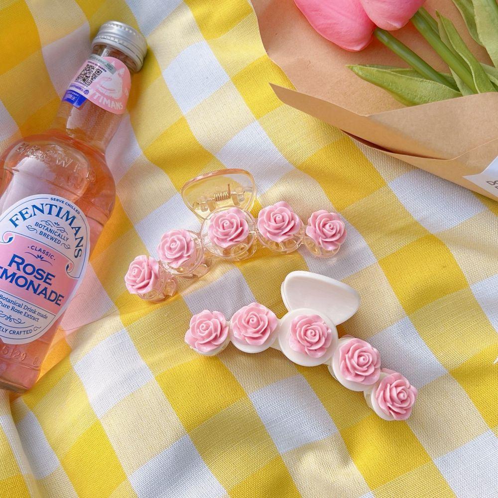 Kẹp Tóc Càng Cua Lớn Hình Cá Mập Màu Hồng Ngọt Ngào Cho Nữ