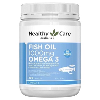 Viên uống dầu cá healthy care fish oil 1000mg omega 3 400 viên chính hãng