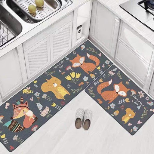THẢM NHÀ BẾP CAO CẤP 2 TẤM