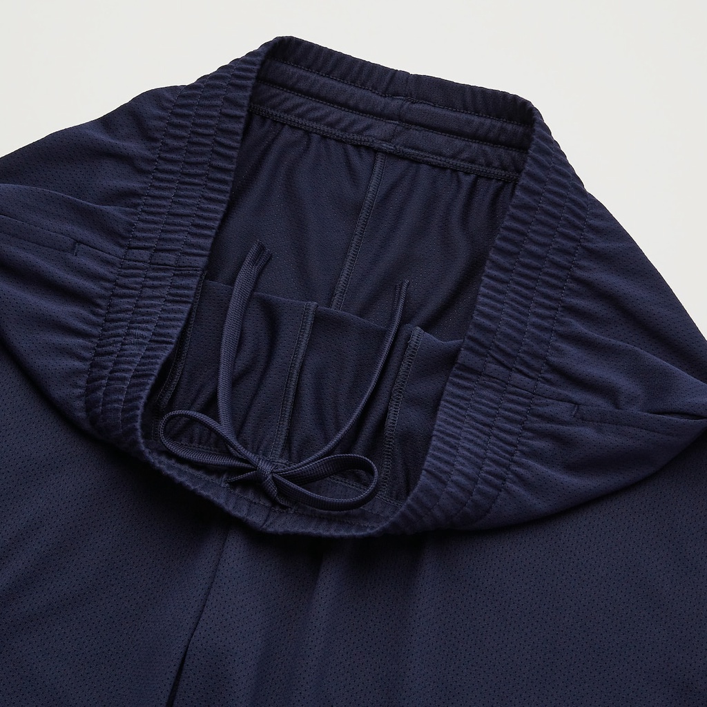 [Auth Uniqlo] Bộ Mặc Nhà Cổ Tim Lưới AIRism Nam