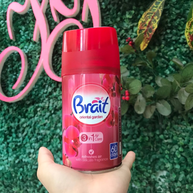 Bình xịt thơm xe hơi Brait 250ml Nhâp khẩu từ Balan