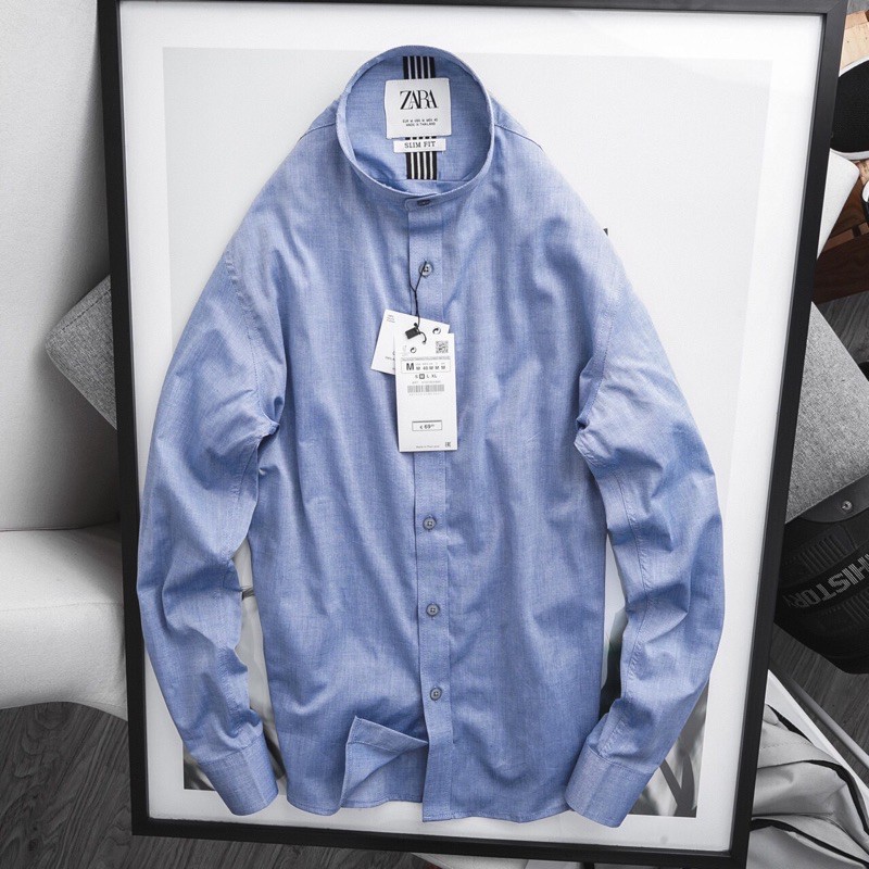 [BAO ĐỔI TRẢ] Áo sơ mi [CỔ TRỤ] [CHẤT ĐŨI] cực xịn xò, chất vải siêu mềm, siêu mịn, siêu mát | BigBuy360 - bigbuy360.vn