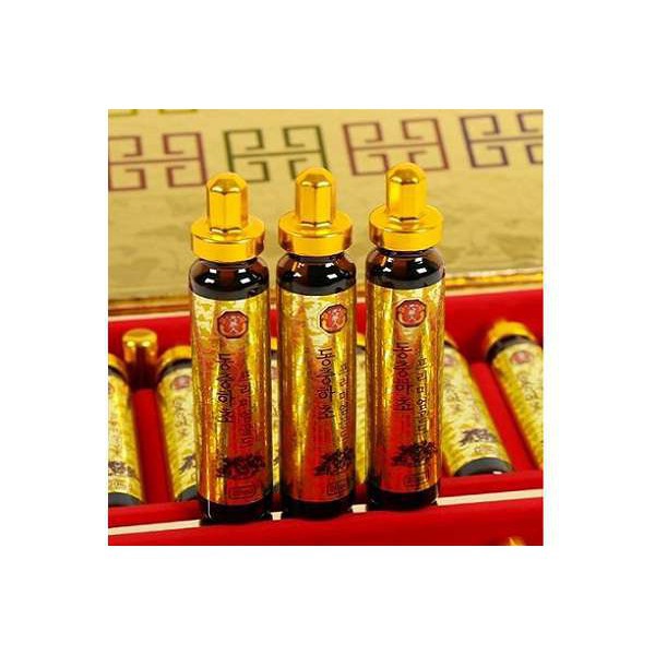 [Hàng chính hãng]  Tinh Chất Đông Trùng Hạ Thảo Hàn Quốc hộp 20 ống vàng