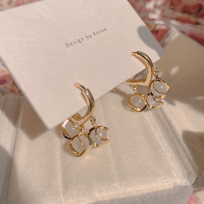 Khuyên Tai Opal 2022 Phong Cách Thời Trang Mới Chất Lượng Cao Sang Trọng