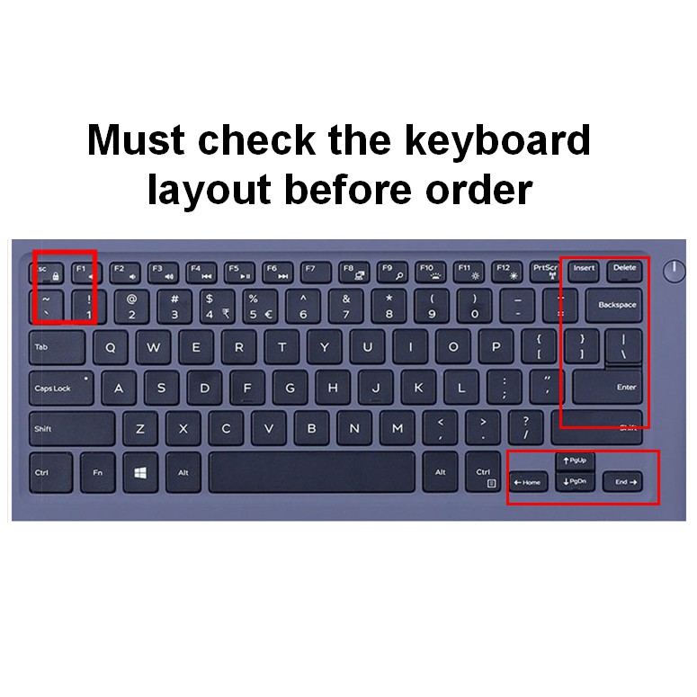 Dell Tấm Lót Bảo Vệ Bàn Phím Máy Tính 14 inch latitude 3400 3430 3480 3450 3470 3400 inspiron 14 3000 5000 5468 vostro 14 Tiện Dụng