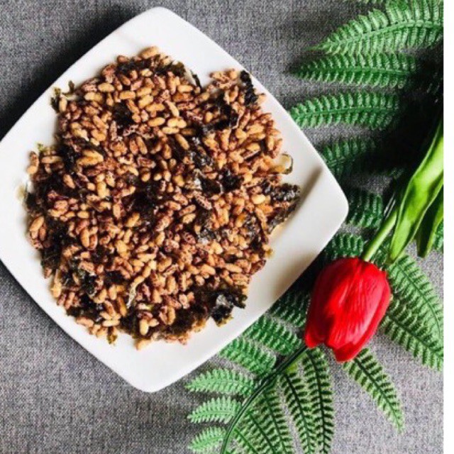 1kg Gạo lứt sấy rong biển ăn liền_tốt cho sức khỏe