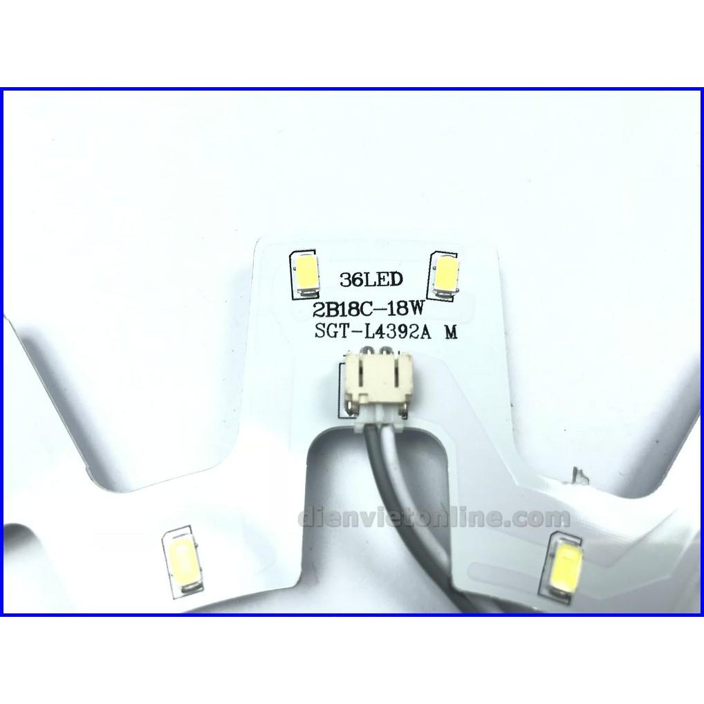 Đèn Led vòng siêu sáng 18W (22cm) - Ánh sáng Trắng - Điện Việt