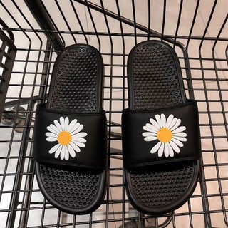 dép hoa cúc quai ngang cho nam nữ tặng hộp