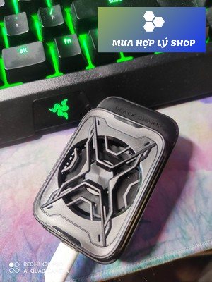 [CHÍNH HÃNG XIAOMI] Quạt Tản Nhiệt Xiaomi Black Shark Frozen Gaming Cooling Back Clip Làm Mát Cho Điện Thoại 2021