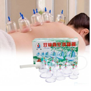 COMBO BỘ DỤNG CỤ GIÁC HƠI -KHÔNG DÙNG LỬA - 12 Ống