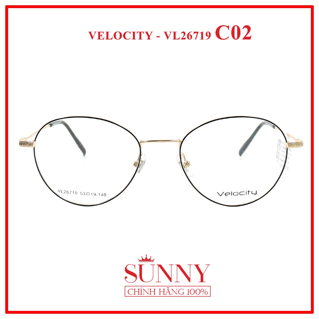 Gọng kính nam nữ Velocity VL26719 chính hãng