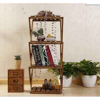 [XK IKEA] Kệ tab gỗ để đồ du lịch dã ngoại- Kệ chữ X đa năng gấp gọn ngoài trời chịu lực tốt 100kg