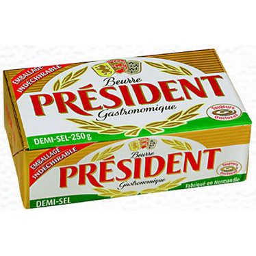 Bơ mặn president Nhập khẩu pháp