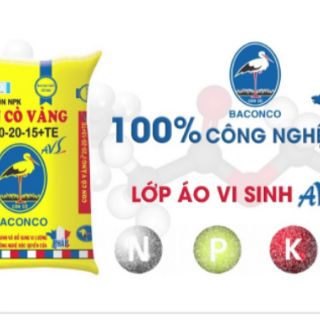 Phân bón gốc con cò vàng 20-20-15+Te