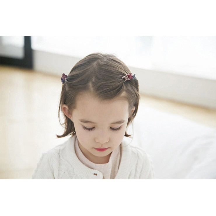 [COMBO 10] Kẹp tóc hoa mini siêu dễ thương 2100