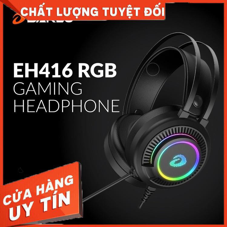 [ HOT SALE ]  Tai nghe Dareu EH416 RGB Gaming giả lập 7.1