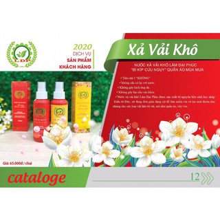 Xịt xả vải khô hương nước hoa-lâm đại phúc