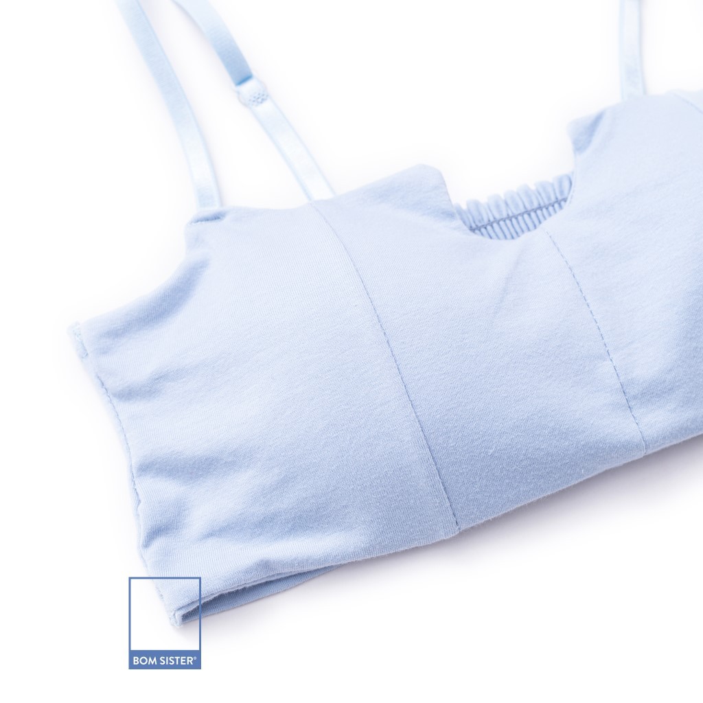 [Mã FARSBRBOM1 giảm 10% đơn 99K] Áo lót mút mỏng cúp ngang không gọng lưng thun nâng ngực BOM SISTER BR669 | BigBuy360 - bigbuy360.vn