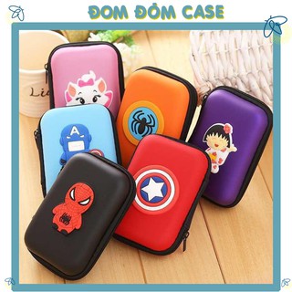 Bao Đựng Cho Phụ Kiện Tai Nghe Bluetooth Airpods, Inpods 12 Cáp Sạc Iphone Pin Dự Phòng