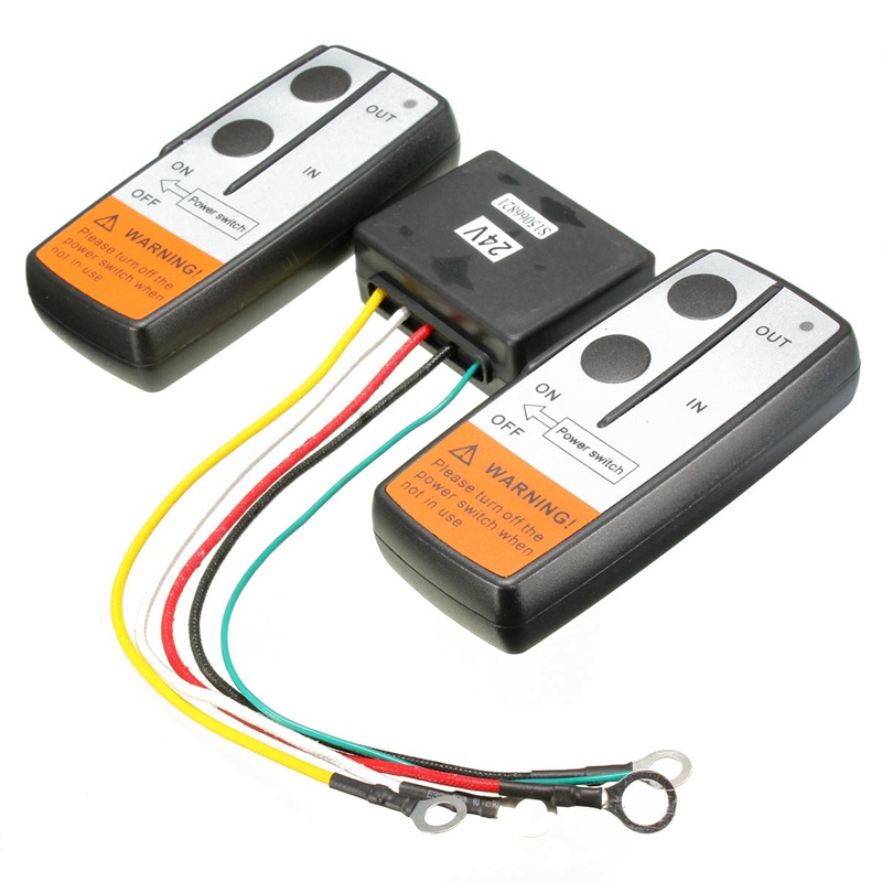 Bộ 3 Remote Điều Khiển Xe Cần Cẩu Không Dây 24V 100FT