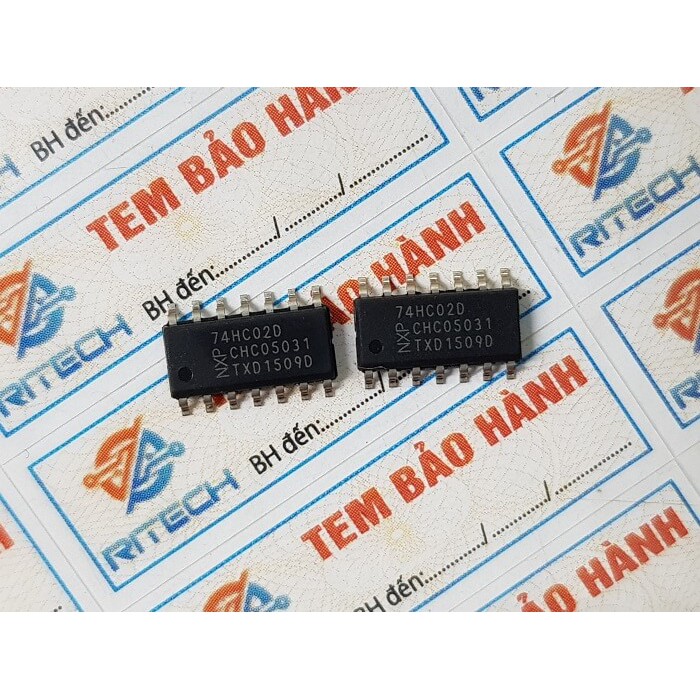 Combo 10 chiếc] 74HC02D, 74HC02 IC Số SOP-14