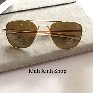 Kính râm, Kính mát Nam Cơn Ao Fullbox Phụ Kiện Tròng Thuỷ Tinh Cao Cấp