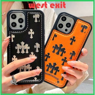 Ốp điện thoại in logo Chrome Hearts thích hợp cho Iphone 12 11 pro promax 7 / 8 / SE2 plus X / Xs Xsmax 12 mini