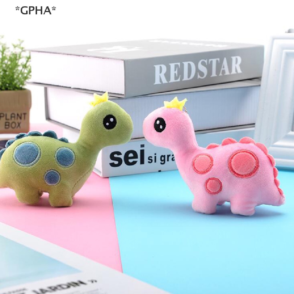 Thú Nhồi Bông Hình Khủng Long Đội Vương Miện Dễ Thương