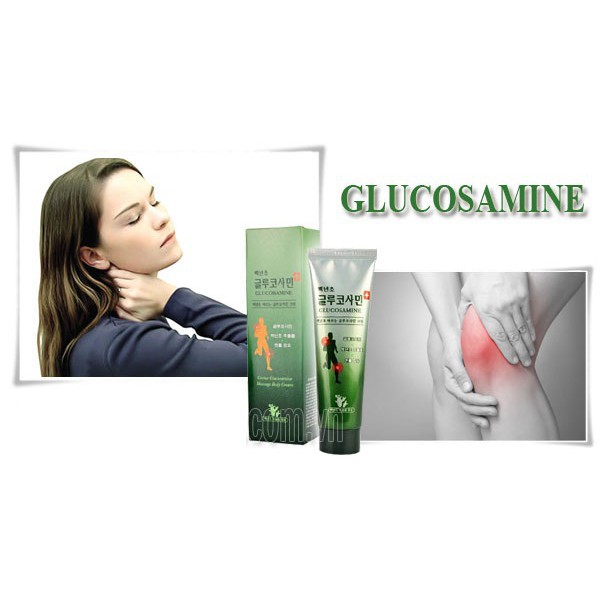 Dầu lạnh xoa bóp khớp GLUCOSAMINE HÀN QUỐC giá rẻ nhất chất lượng tuyệt vời giá sỉ cho người tiêu dùng [150ML/TUÝP]