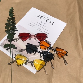 Kính thời trang - kính tam giác đều cực độc đáo