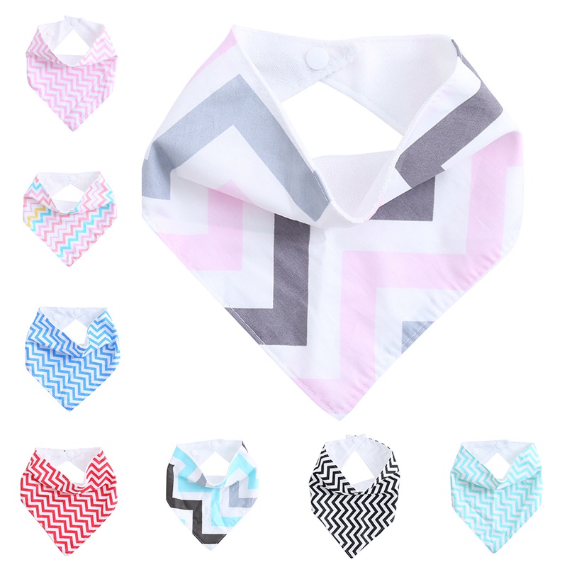 Khăn Choàng Cổ Tam Giác In Họa Tiết Dễ Thương Dành Cho Bé