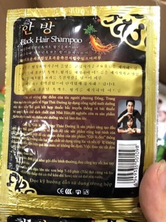Nhuộm là đen phủ bạc dây (combo 10 gói 30ml)