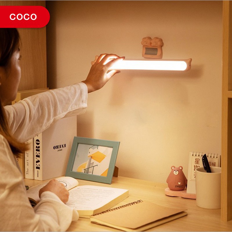 Đèn bàn làm mát đa chức năng Led bảo vệ mắt học sinh đọc sách đèn ngủ đèn bàn nhỏ đèn mini sạc Usb