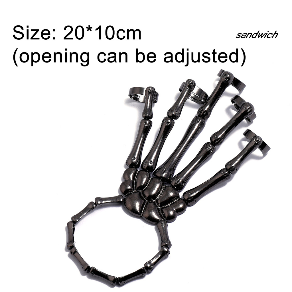 Vòng tay hình xương bàn tay có thể điều chỉnh kích cỡ | BigBuy360 - bigbuy360.vn