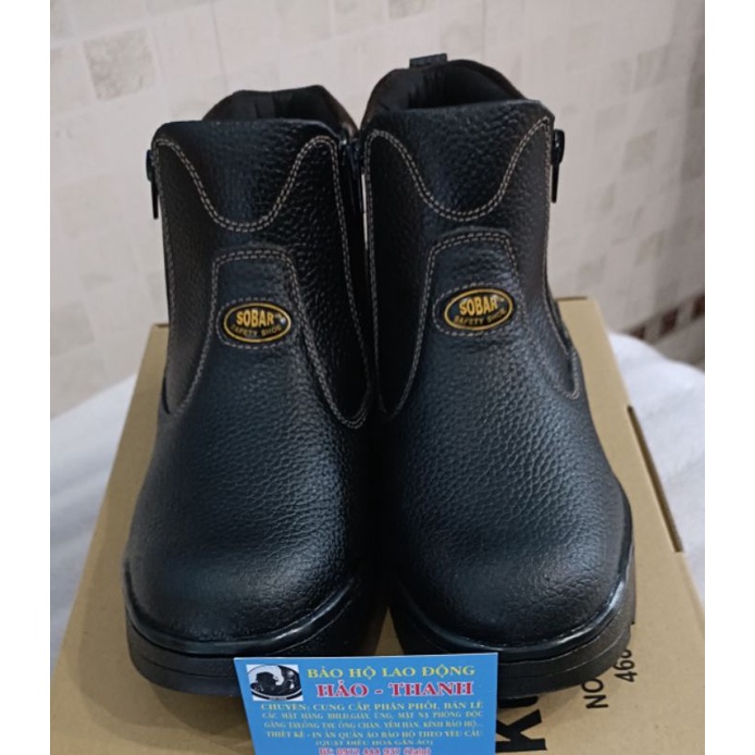 GIÀY BẢO HỘ Thợ hàn SOBAR(mũi sắt đế chống đinh)